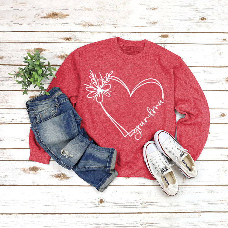 Pullover Round Neck Spot European And American Tops Long-sleeved Loose Sweater