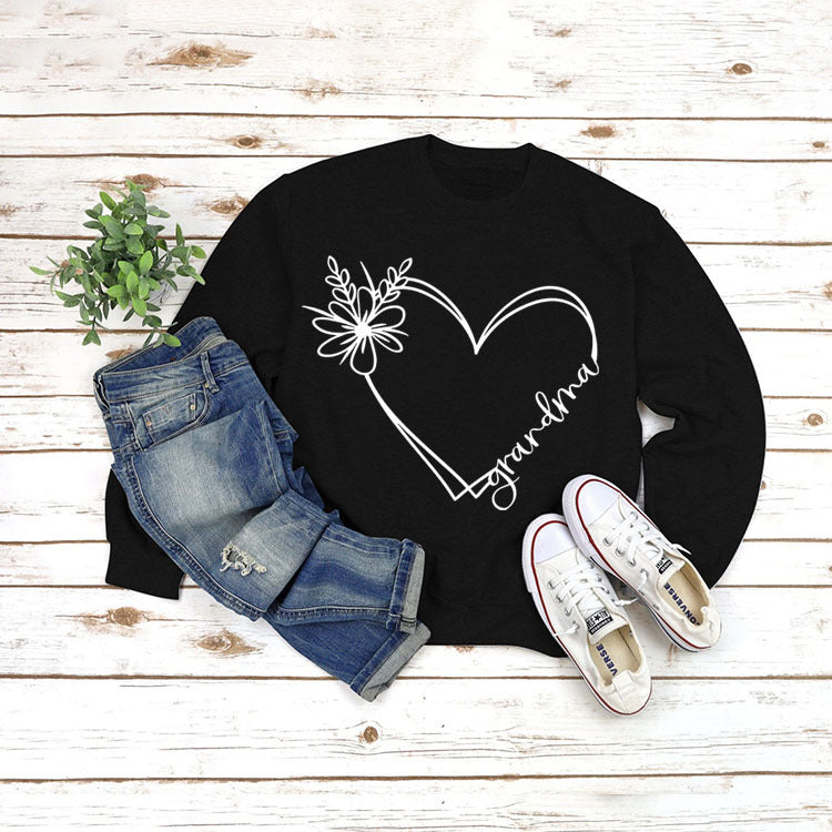 Pullover Round Neck Spot European And American Tops Long-sleeved Loose Sweater