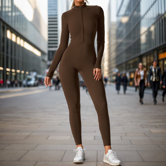 Hip Raise Skinny One-piece Workout Clothes For Women